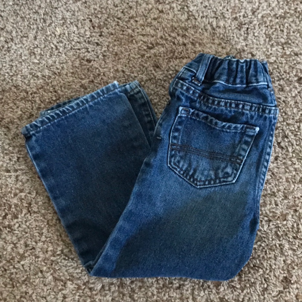 Jeans boot cut with sizable waist